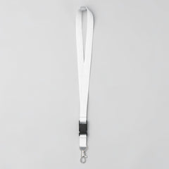 Slim Lanyard with Plastic Buckle & Metal Hook