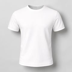 T-shirt with contrasting collar