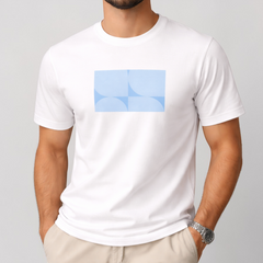 T-shirt with contrasting collar