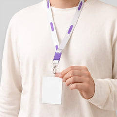 Safety lanyard with quick release buckle