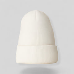 Winter hat with fold