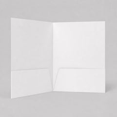 A4 project folder with two designed pockets