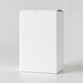 Stockk classic rectangular standing gift box, beige, rigid cardboard with lamination, ideal for personal items, cosmetics, or candles.