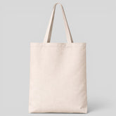 Stockka natural cotton canvas tote bag, ideal for everyday use, shopping, or branding.