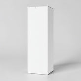 Stockka cream rectangular standing gift box with top closure, made of rigid cardboard with lamination.