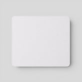 Stockka classic rectangular white mousepad with rounded corners, ideal for smooth mouse movement during work or gaming.
