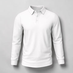 Men's Long Sleeve Polo Shirt