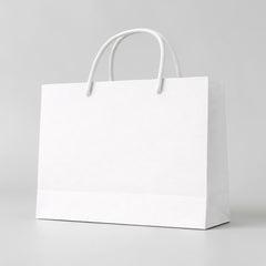 Paper market bag with strong handles