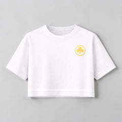 Crop T-shirt - Oversized cut