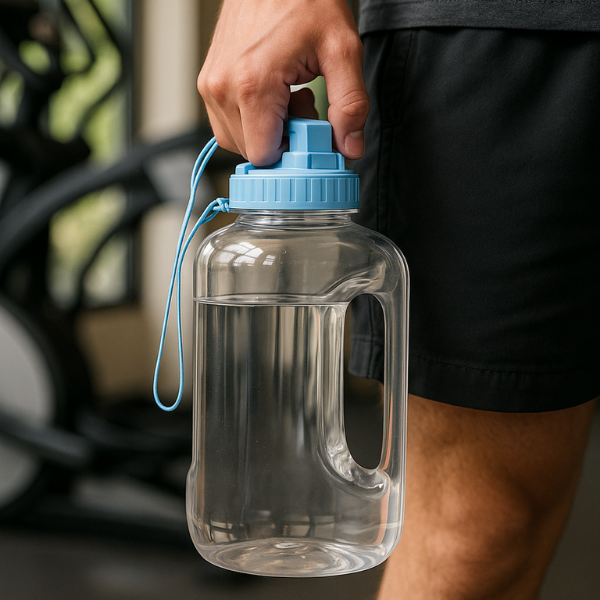 Sports Bottle with Straw
