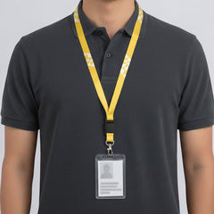 Lanyard with Detachable Buckle & Metal Clip