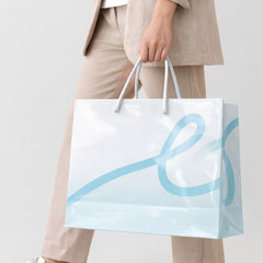 Luxury Laminated Shopping Bag